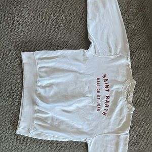 brandy melville john galt saint barth sweatshirt
